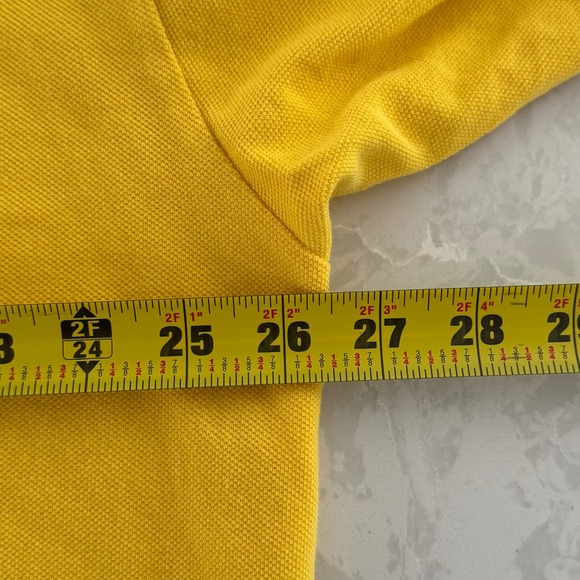 Polo by Ralph Lauren XXL Polo Shirt Classic Fit Yellow Casual Cotton Menswear - Picture 8 of 9